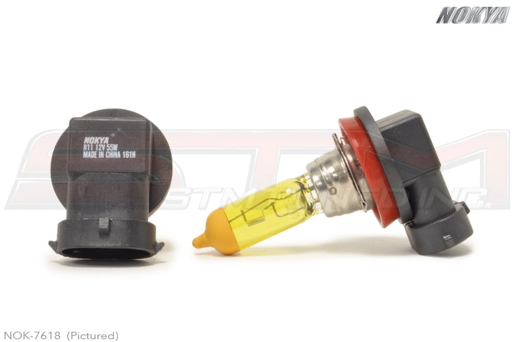 Nokya Hyper Yellow Pro Halogen Foglight Bulbs - Evo 8/9/X 