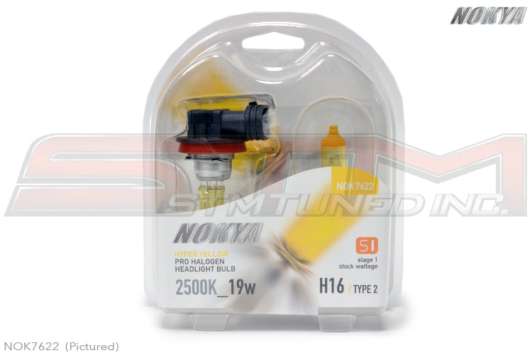 NOKYA H16 Hyper-Yellow Fog Light Bulbs for 2015+ WRX/STi (NOK7622)