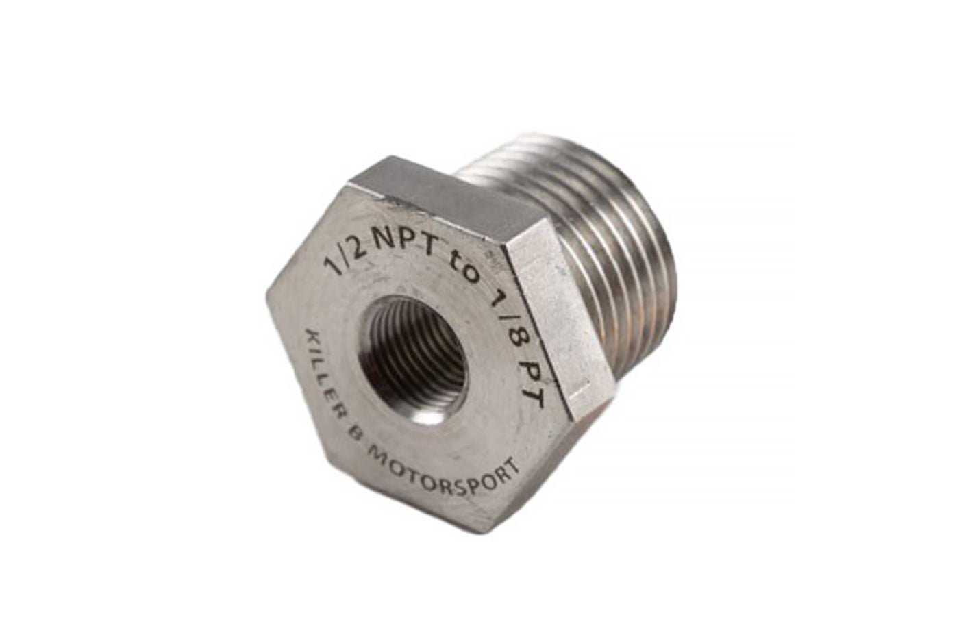 Killer B 1/2NPT TO 1/8PT Oil Temp Sensor Adapter (NPTPT)