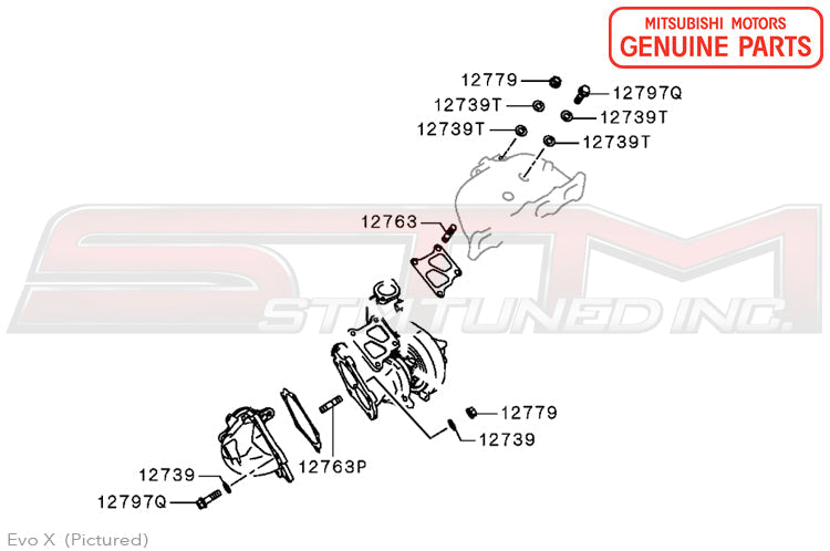 Mitsubishi Turbo Hardware - Evo X