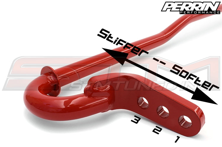 PERRIN Rear Adjustable Sway Bar - 08-18 WRX/STi