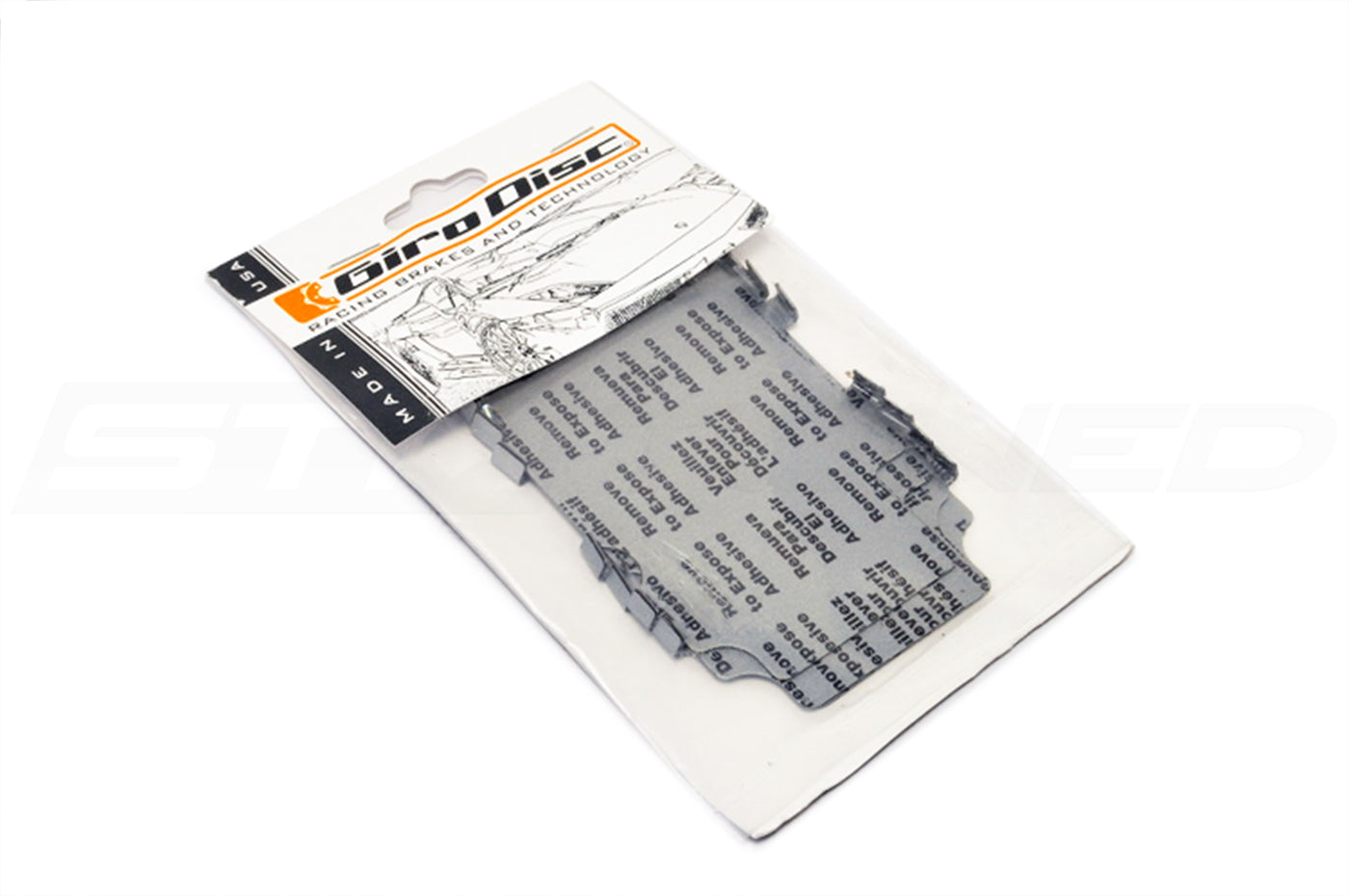 Girodisc Anti-Noise Front Pad Shims for Evo 5-X / 04-17 STi (PS1-1001)