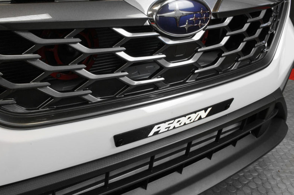 Perrin Front License Plate Delete for 2022 WRX (PSP-BDY-116BK)