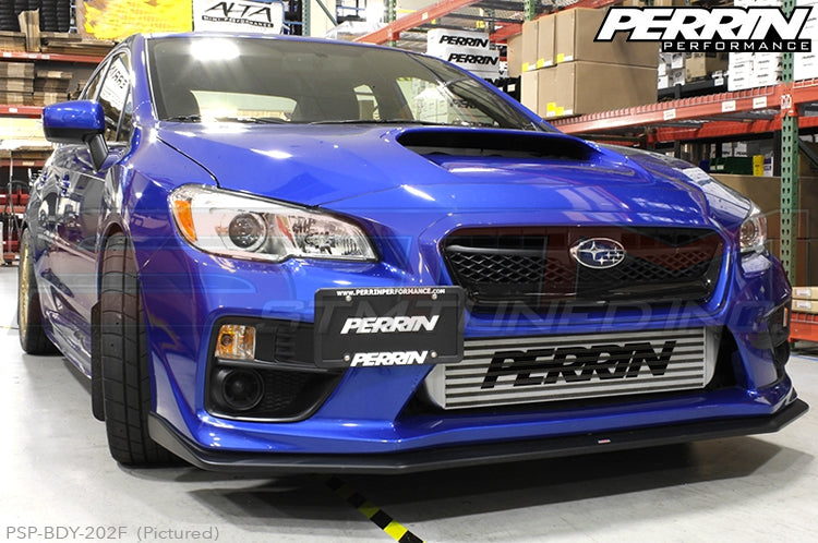 PERRIN Front License Plate Relocate Bracket (for FMIC / no bumper beam) - 2015-2017 WRX/STi