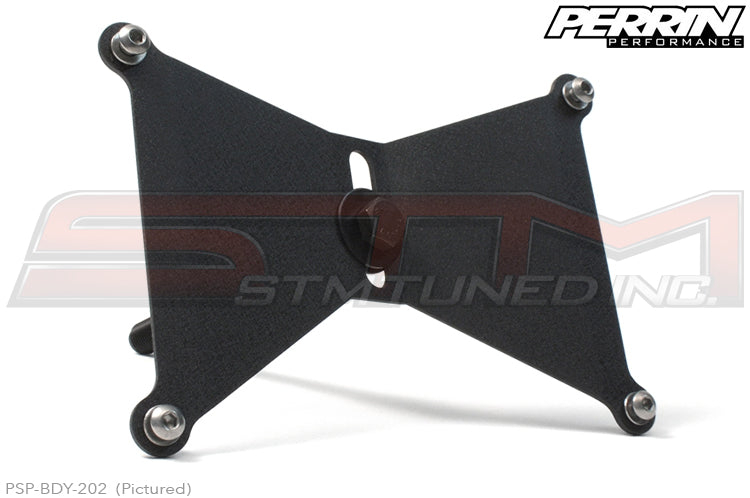 PERRIN Front License Plate Relocate Bracket - 2015-2017 WRX/STi