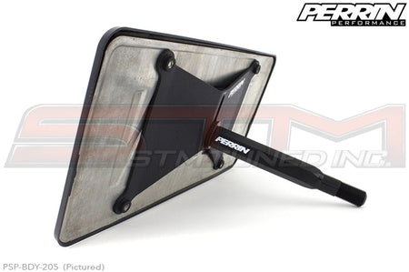 PERRIN Front License Plate Relocate Bracket - 2018 WRX/STi