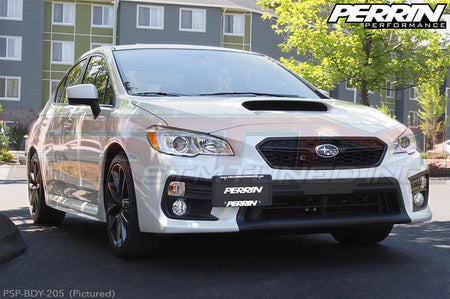 PERRIN Front License Plate Relocate Bracket - 2018 WRX/STi