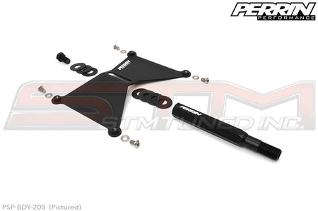 PERRIN Front License Plate Relocate Bracket - 2018 WRX/STi