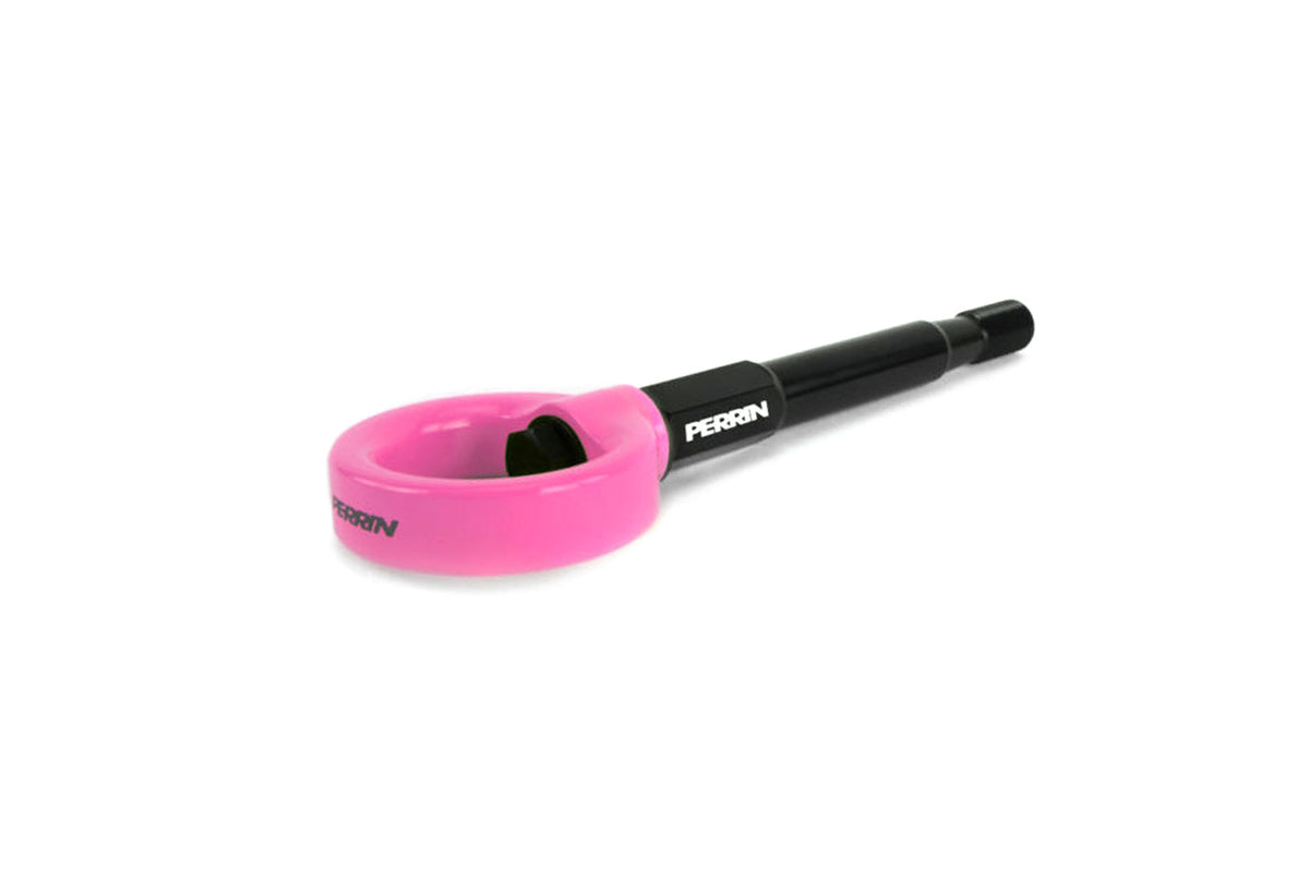 Perrin Show Tow Hook for 2022 WRX (Hyper Pink)