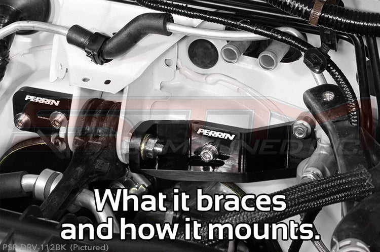 PERRIN Pitch Stop Brace - 2015+ WRX/STi