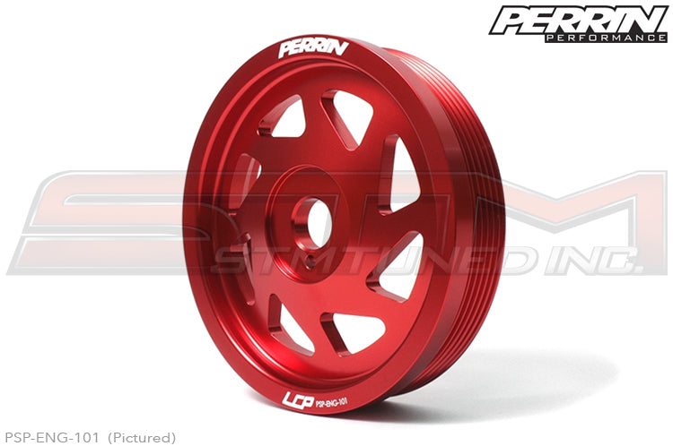 PERRIN Lightweight Crank Pulley - 2015+ WRX