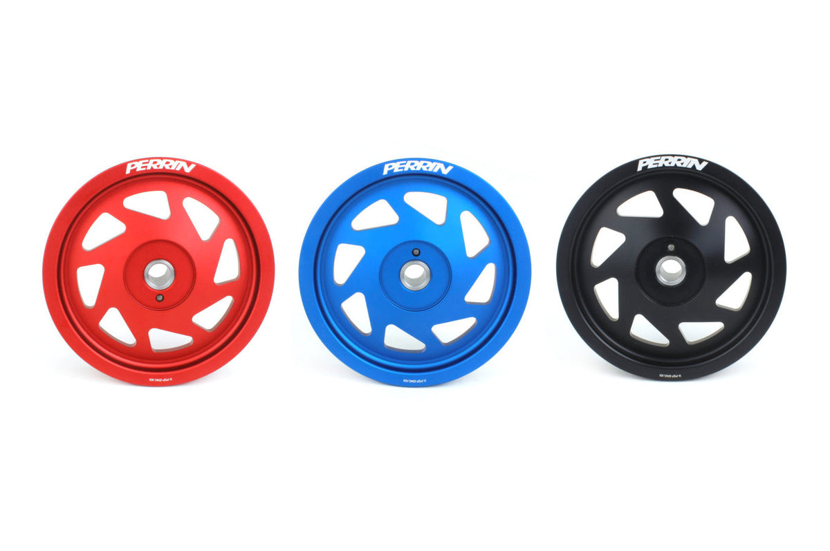 Perrin Lightweight Crank Pulley Colors  for 2022+ WRX