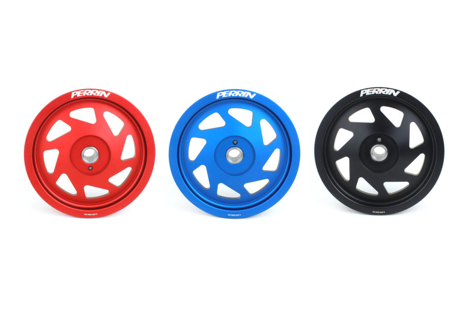 Perrin Lightweight Crank Pulley Colors  for 2022+ WRX