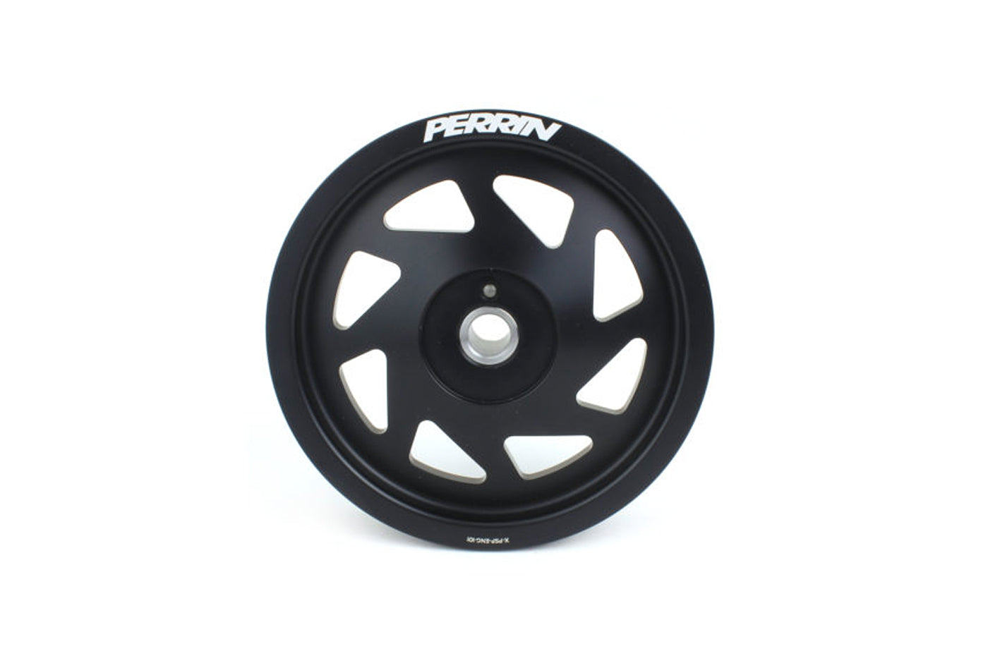 Perrin Lightweight Crank Pulley (Black) for 2022+ WRX
