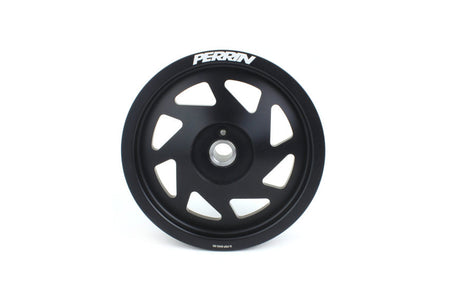 Perrin Lightweight Crank Pulley (Black) for 2022+ WRX