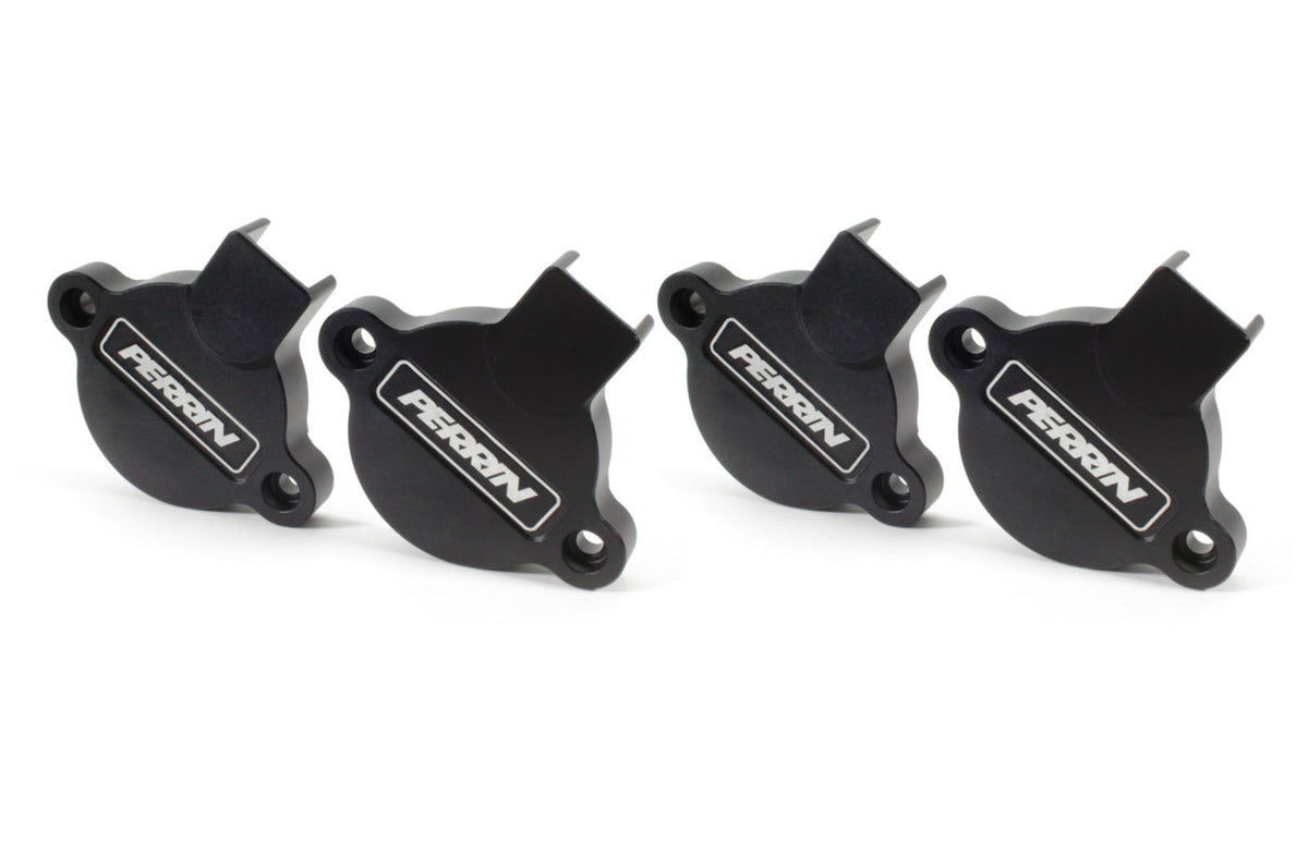 Perrin Cam Solenoid Covers for 2015-2023 WRX (PSP-ENG-172BK Black)