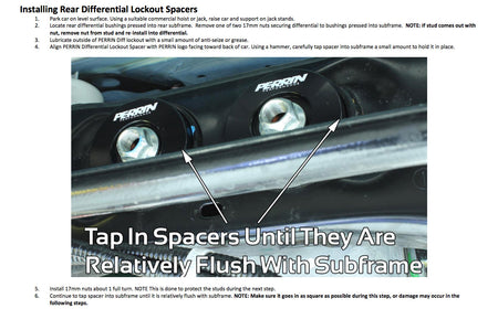 Perrin Diff Lockdown for 2008-2014 WRX/STi (PSP-SUS-535)