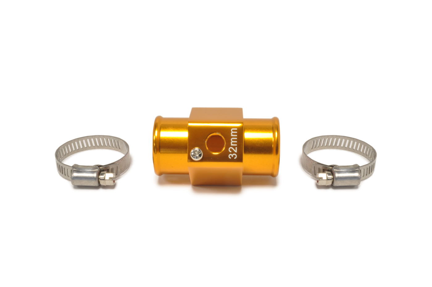 Prosport Water Temperature Sender Radiator Hose Adaptor 32mm Gold