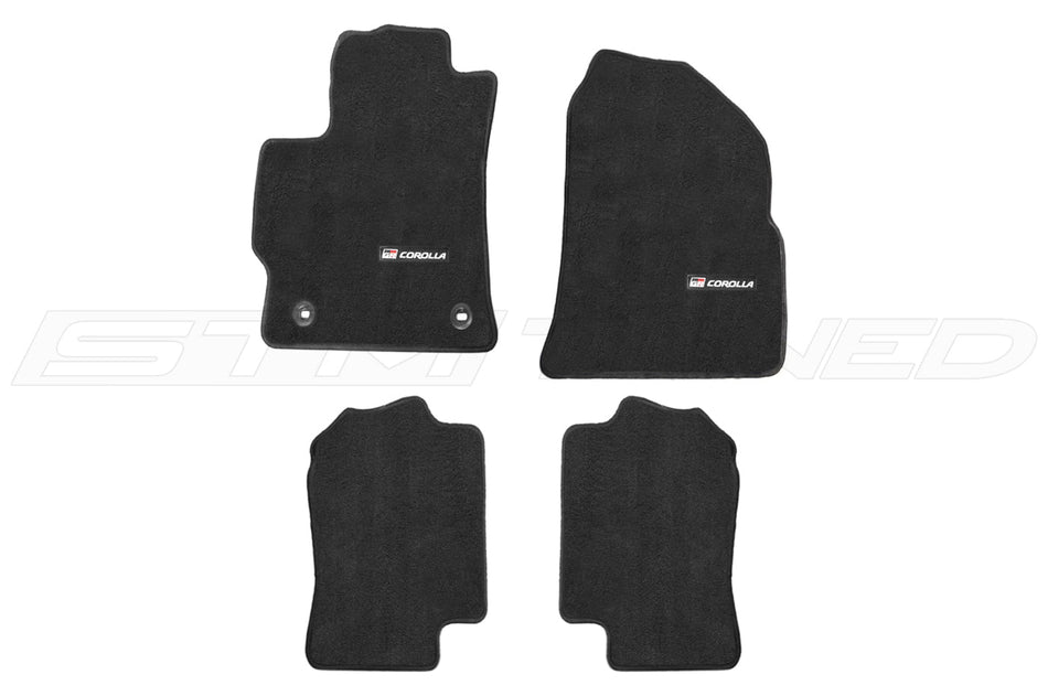 Tapis de sol en moquette d'origine Toyota pour Corolla GR 2023+ (PT9191223150)