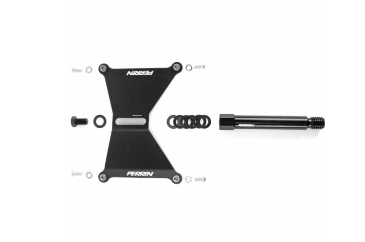 Perrin Front License Plate Relocate for 2020 Supra (PTP-BDY-200)