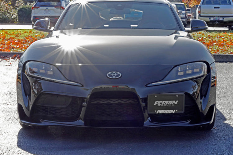Perrin Front License Plate Relocate for 2020 Supra (PTP-BDY-200)