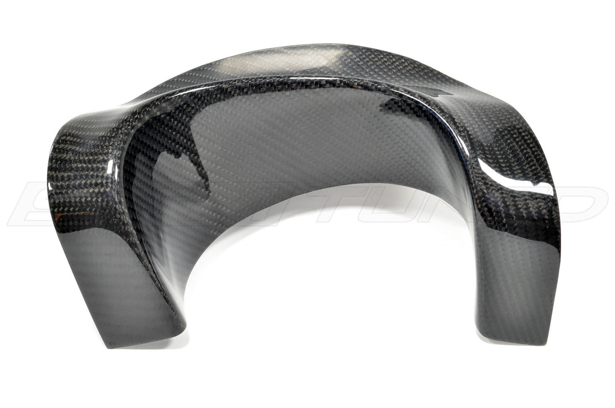 Rexpeed Carbon Fiber USDM Bumper Exhaust Shield for Evo 8/9 (R115)