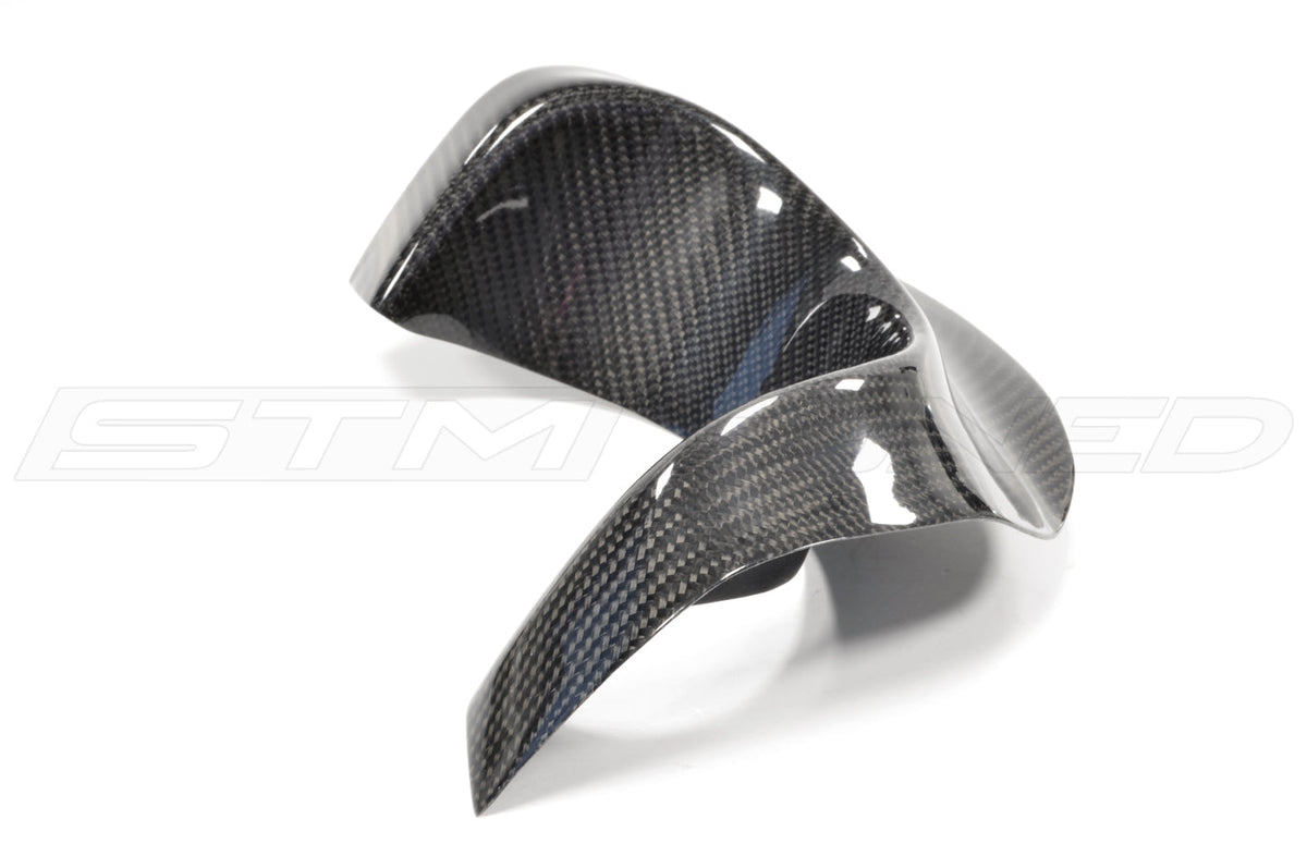 Rexpeed Carbon Fiber USDM Bumper Exhaust Shield for Evo 8/9 (R115)