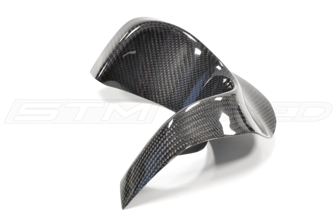 Rexpeed Carbon Fiber USDM Bumper Exhaust Shield for Evo 8/9 (R115)