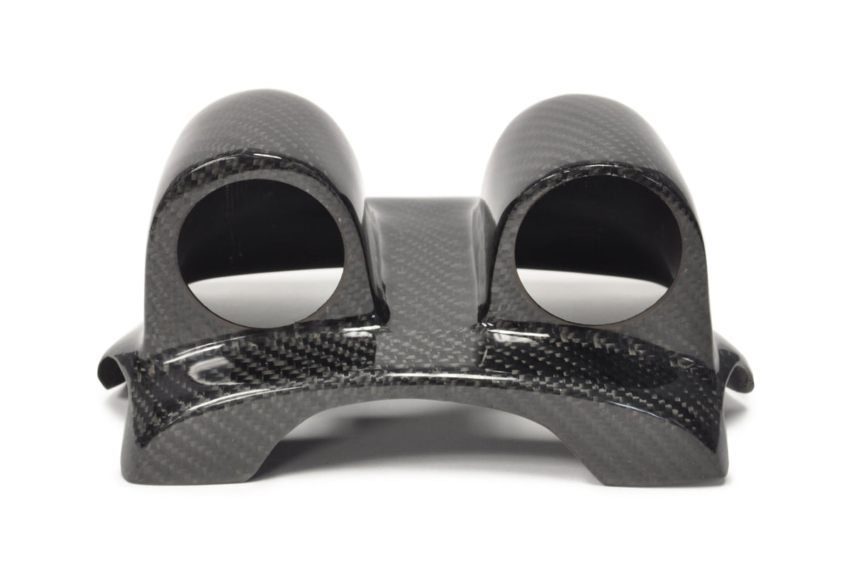 R149A Rexpeed Evo X Carbon Fiber Dual Gauge Pod