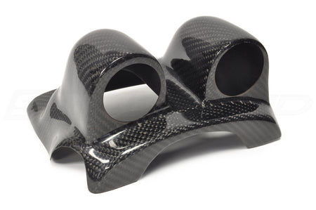 R149A Rexpeed Evo X Carbon Fiber Dual Gauge Pod