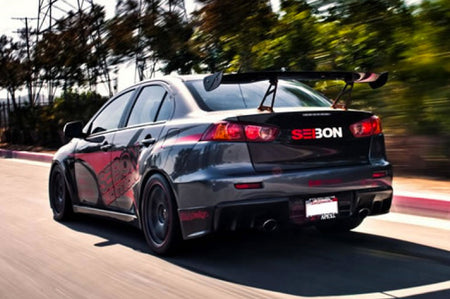 RD0809MITEVOX-OE Seibon Evo X Carbon Fiber Rear Diffuser