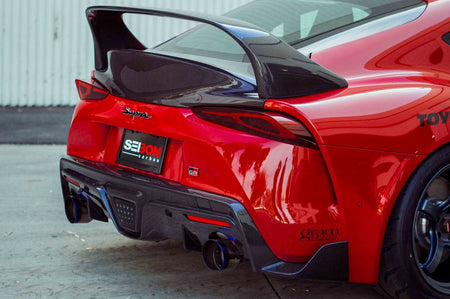 RD20TYSUP Seibon Supra GR Carbon Fiber Rear Diffuser