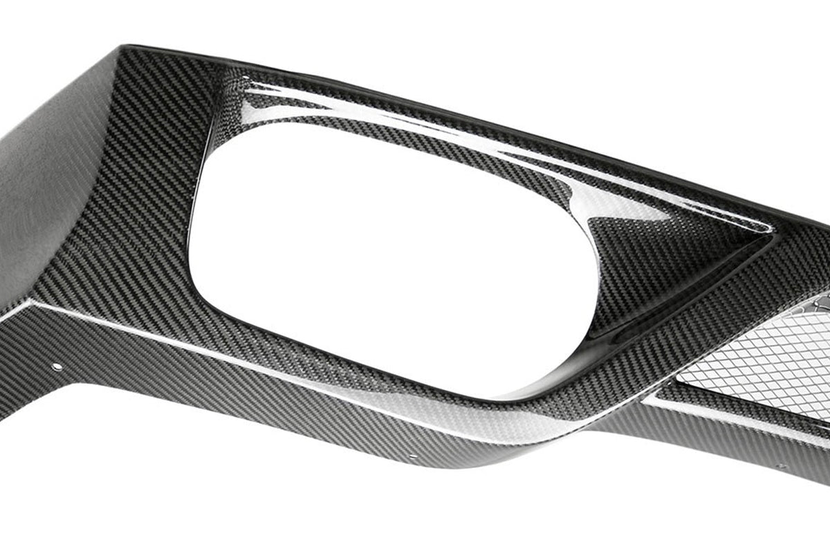 Seibon Carbon Fiber Rear Bumper Spoiler for R35 GTR 2009-2011 (RL0910NSGTR-OE)
