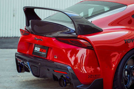 Seibon Carbon Fiber Spoiler MB Style for Supra GR (RS20TYSUP-MB)