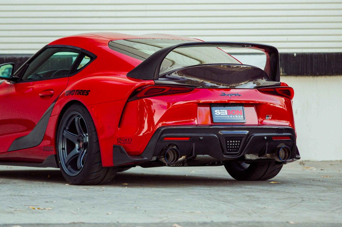 Seibon Carbon Fiber Spoiler MB Style for Supra GR (RS20TYSUP-MB)