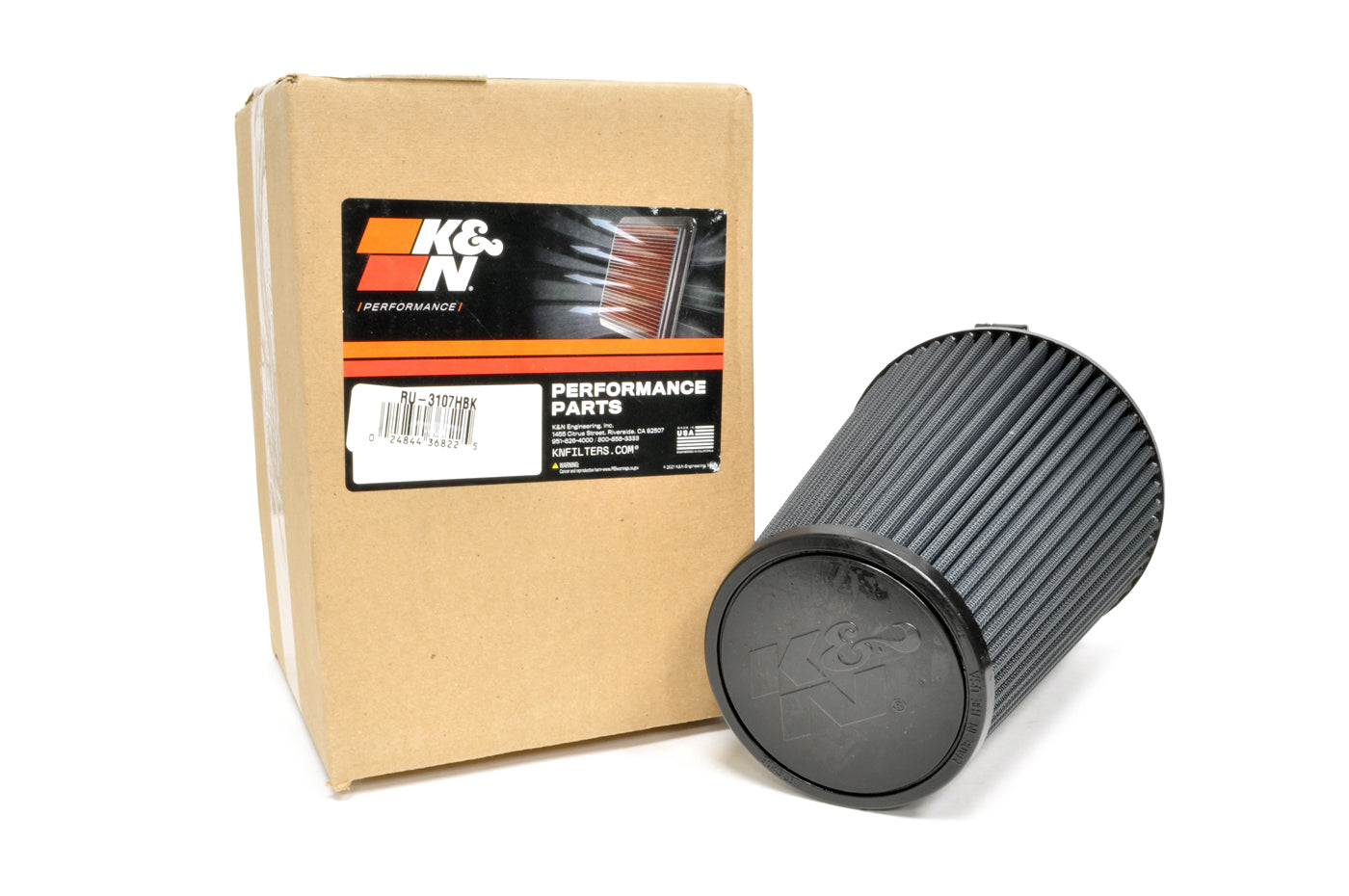K&N Universal Air Filter 5in ID x 8.75 Tall (RU-3107HBK)