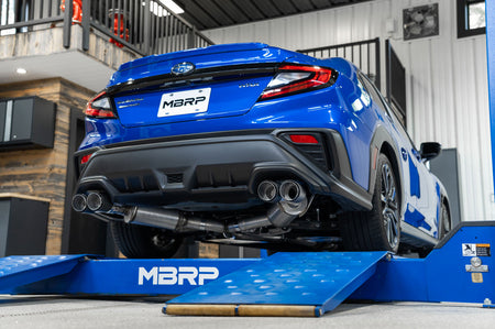 MBRP Cat-Back Dual Exit Street Exhaust for 2022+ WRX