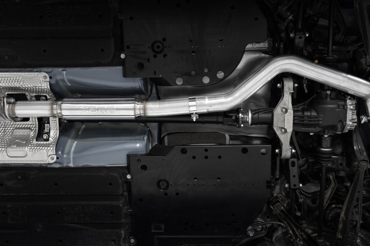 MBRP Cat-Back Dual Exit Race Exhaust for 2022+ WRX (S48083)