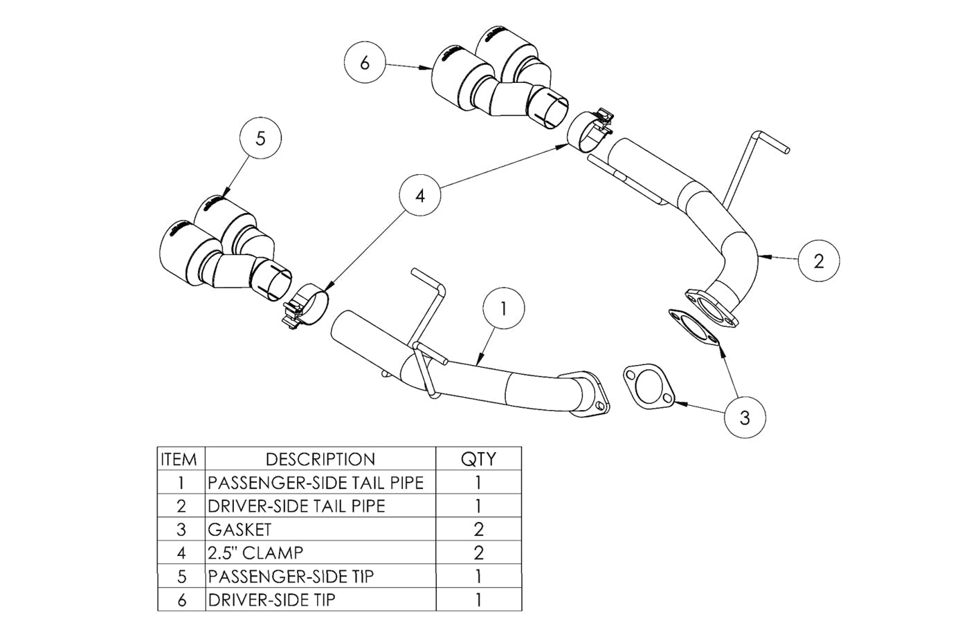 MBRP Axle-Back Exhaust for 2022+ WRX (Includes)