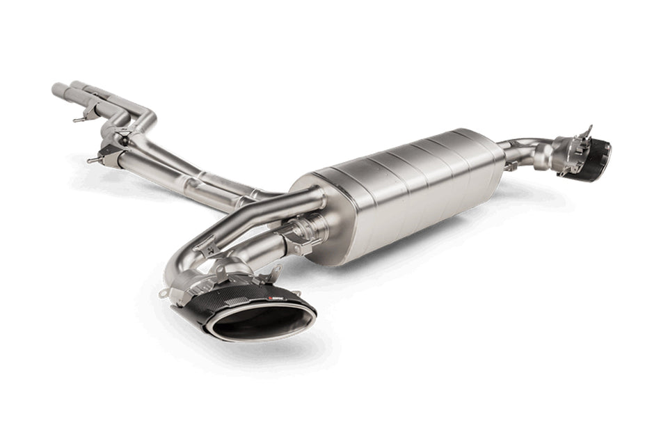 Akrapovic Slip-On Titanium Exhaust for 2020 Audi RSQ8 (S-AU/TI/16H)