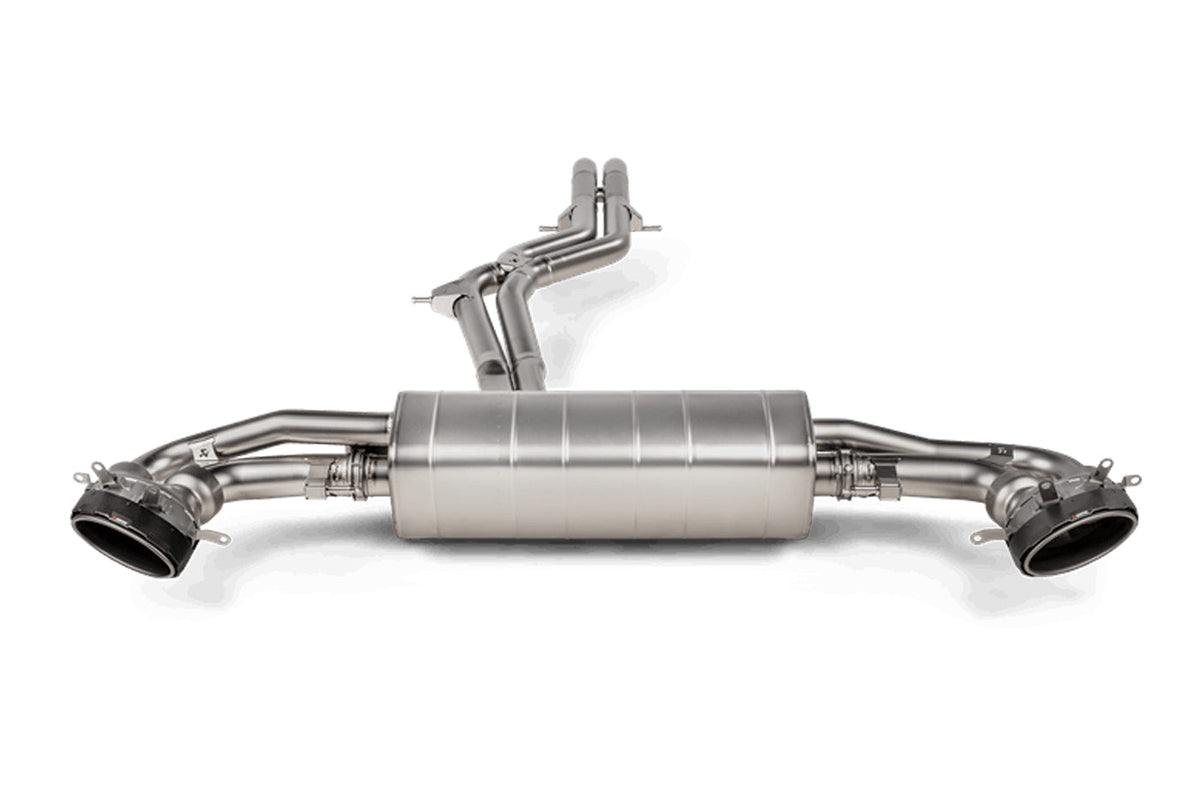 Akrapovic Slip-On Titanium Exhaust for 2020 Audi RSQ8 (S-AU/TI/16H)
