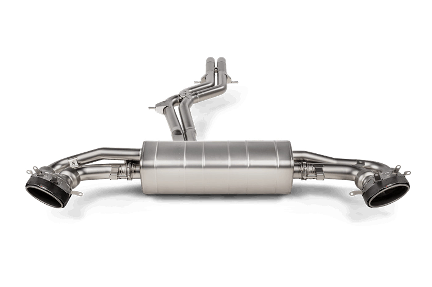 Akrapovic Slip-On Titanium Exhaust for 2020 Audi RSQ8 (S-AU/TI/16H)