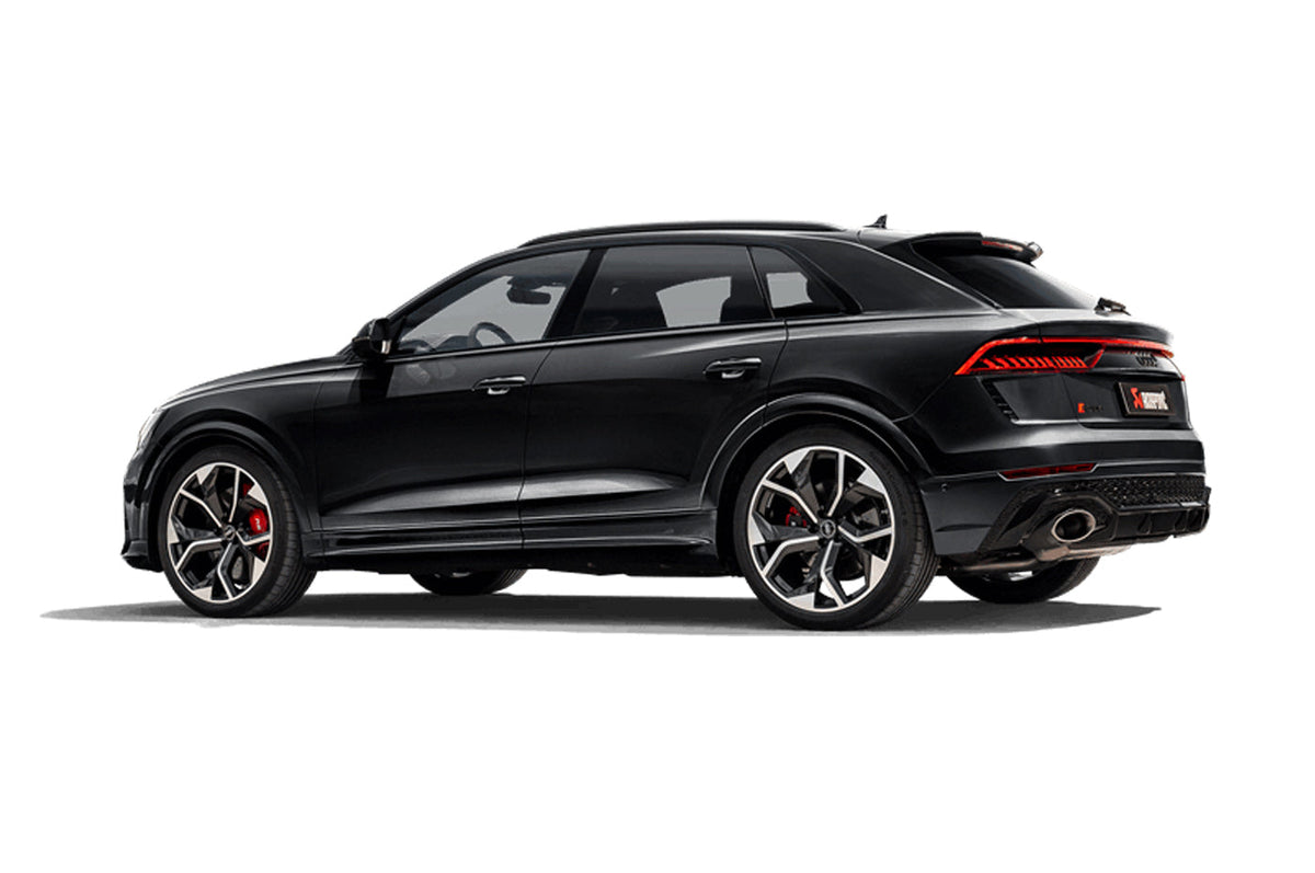 Akrapovic Slip-On Titanium Exhaust for 2020 Audi RSQ8 (S-AU/TI/16H)