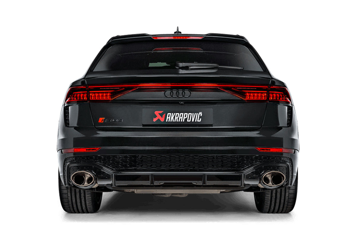 Akrapovic Slip-On Titanium Exhaust for 2020 Audi RSQ8 (S-AU/TI/16H)