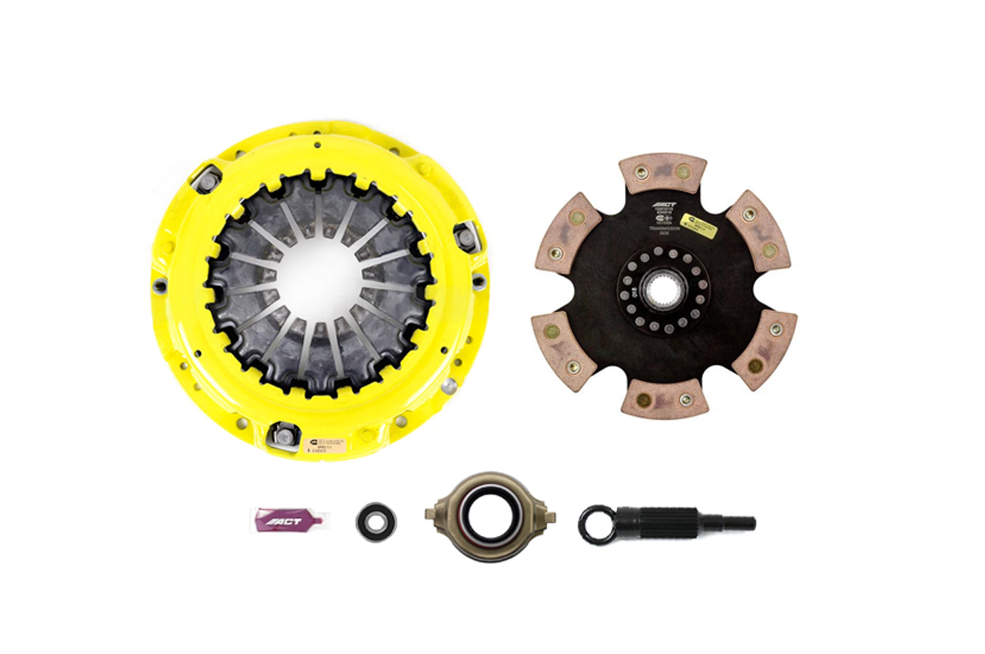 SB5-HDR6 ACT 2006-2017 WRX Clutch Kit with Solid 6-Puck Disc