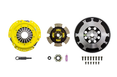 SB7 ACT BRZ Clutch Kit with Streetlite Flywheel & Sprung 6-Puck Disc