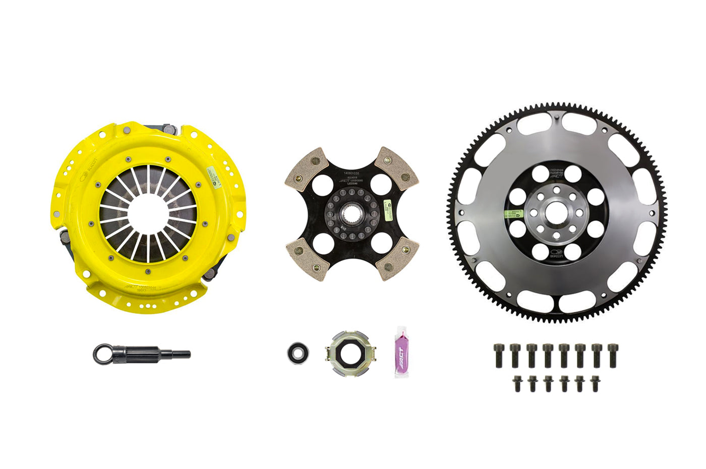 SB8 ACT BRZ Clutch Kit with Prolite Flywheel & Solid 4-Puck Disc