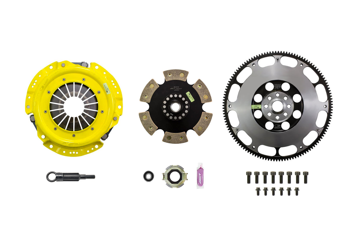 SB8 ACT BRZ Clutch Kit with Prolite Flywheel & Solid 6-Puck Disc