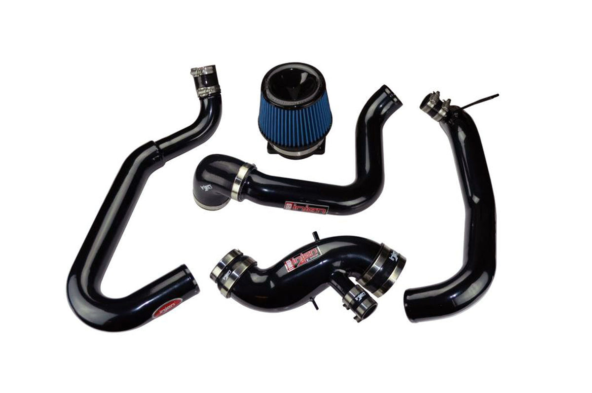 Injen Intake and Intercooler Piping Kit for Evo 8/9 (Wrinkle Black SP1898BLK)
