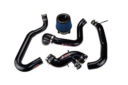Injen Intake and Intercooler Piping Kit for Evo 8/9 (Wrinkle Black SP1898BLK)